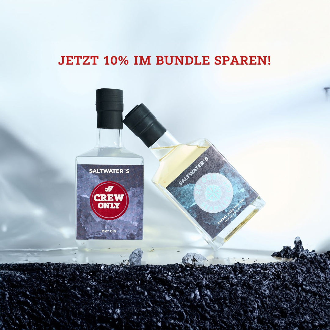 Bild der Beiden Produkte zu SALTWATER´s Gin Bundle mit 10% Rabatt